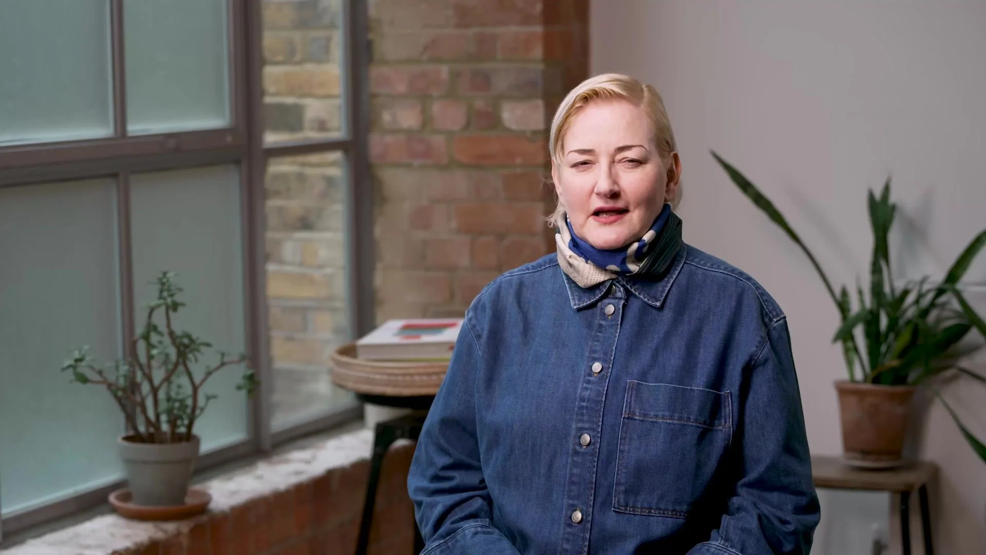 Writer Jayne Joso in interview
