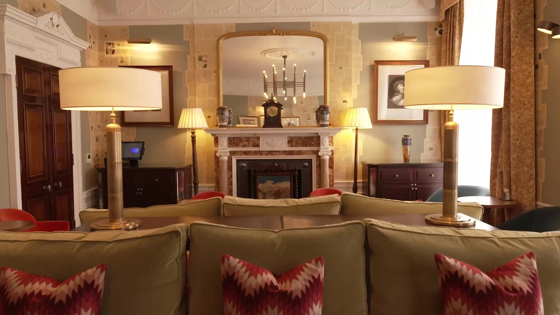 The drawing room