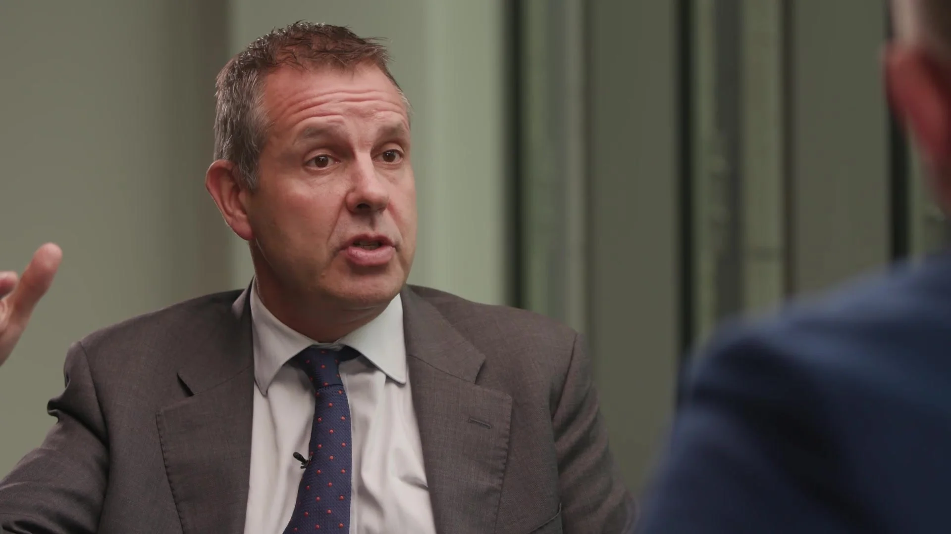 The DLA Piper partner asking a question