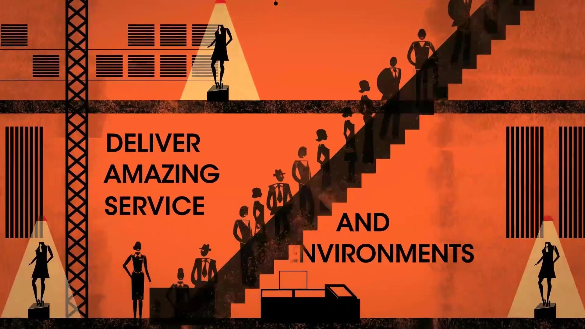 Deliver amazing service: Selfridges animation