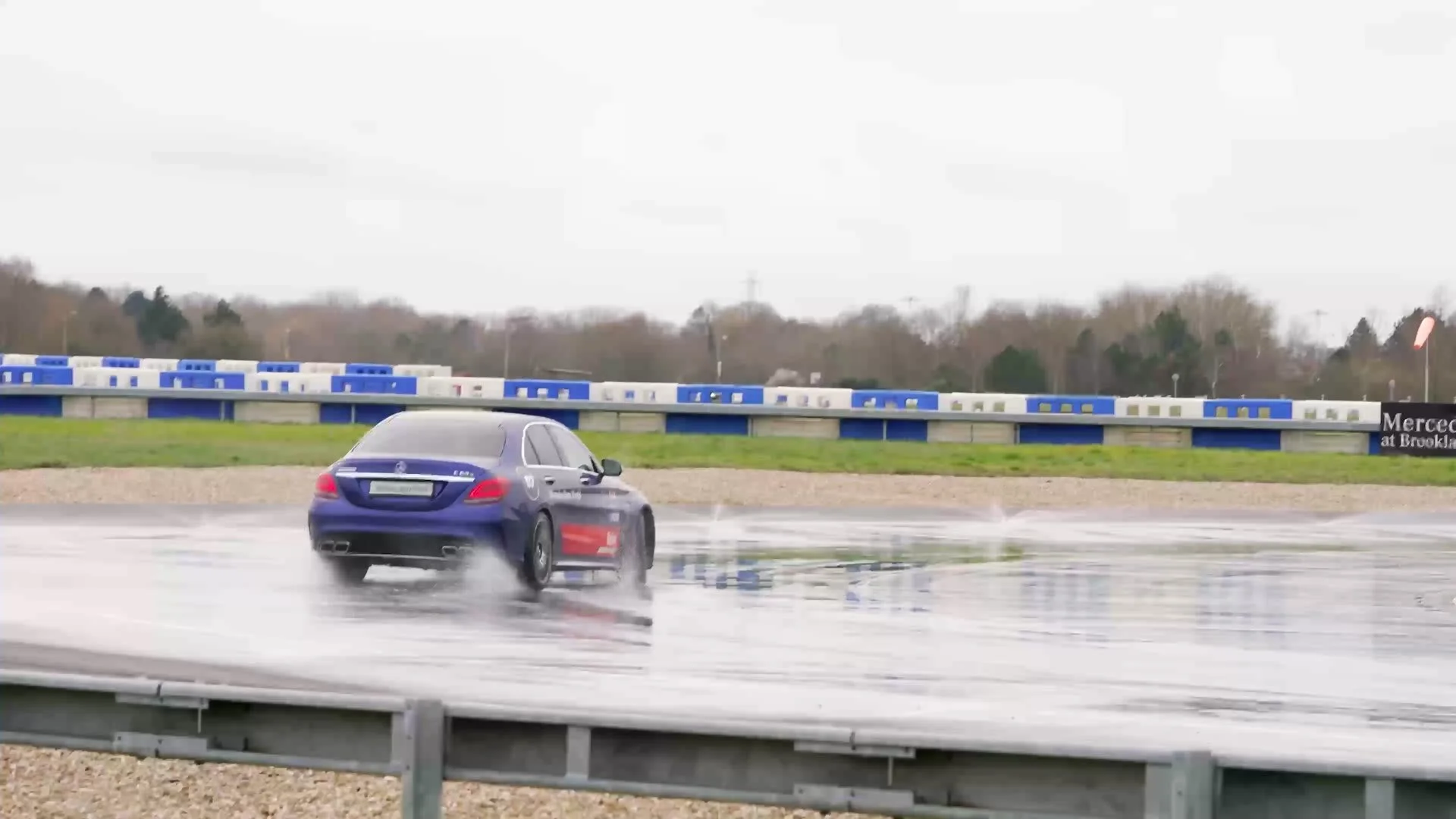 A car on the track