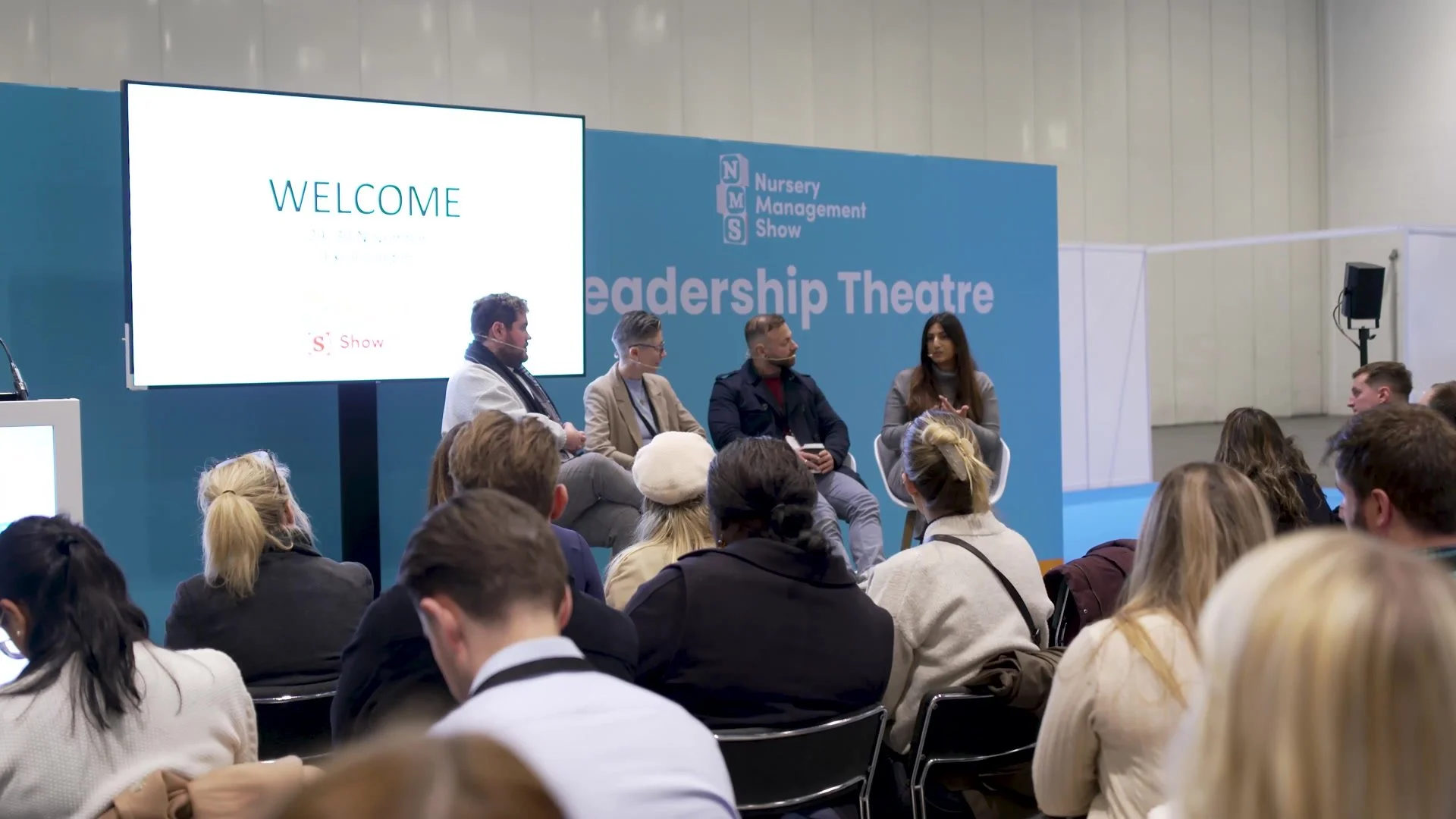 An audience in the leadership theatre