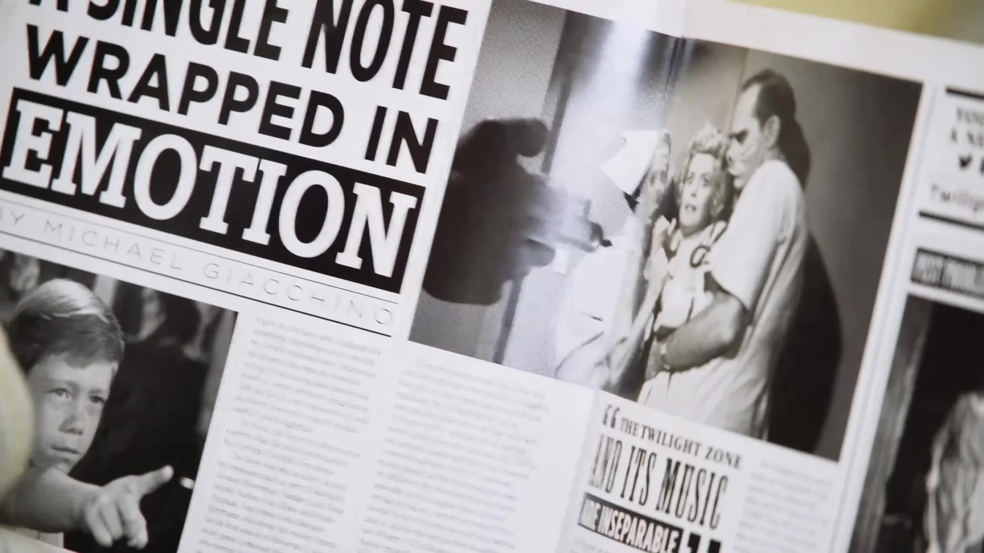 The show’s newspaper-style programme