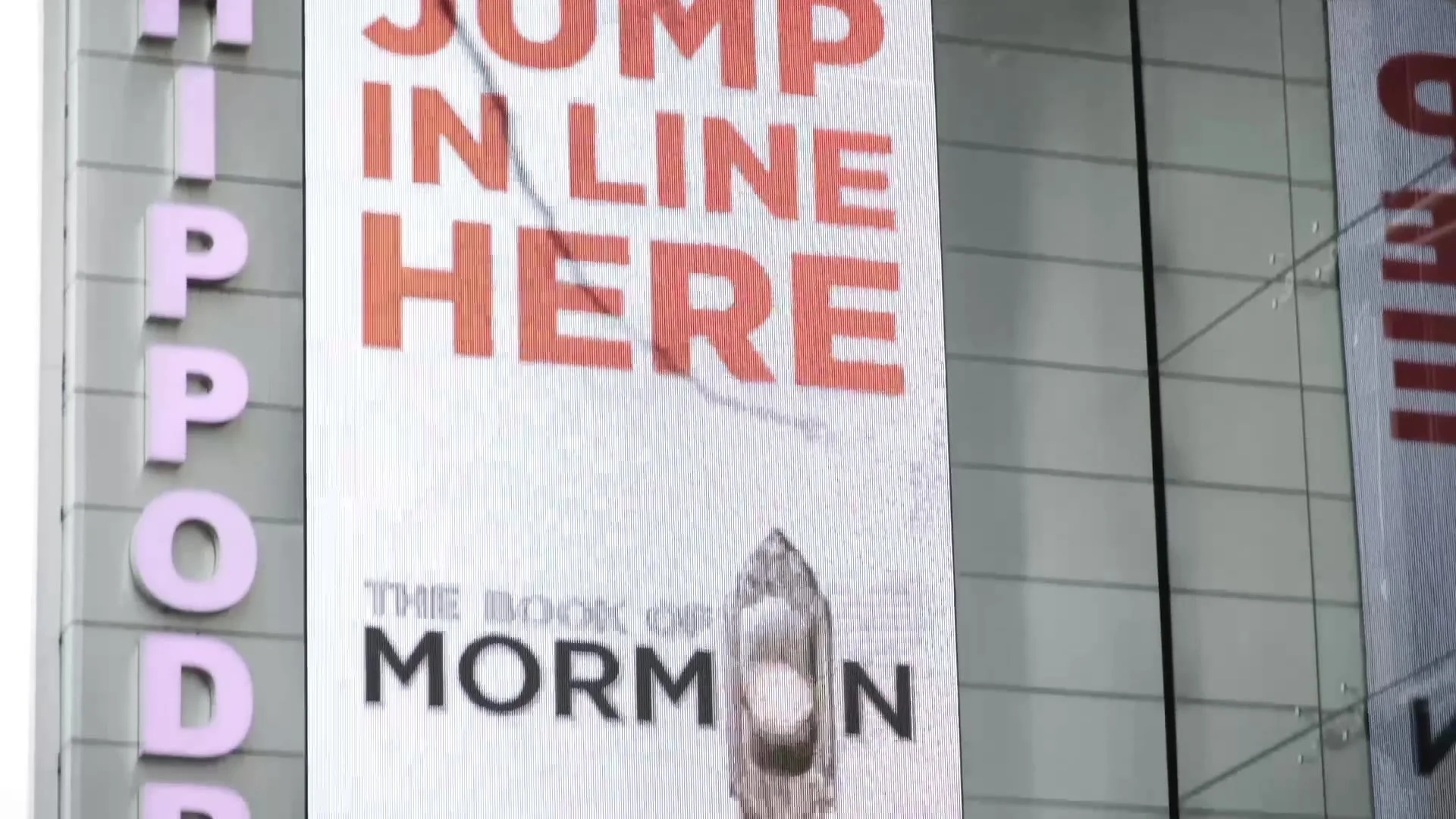 A Jump in Line Here banner