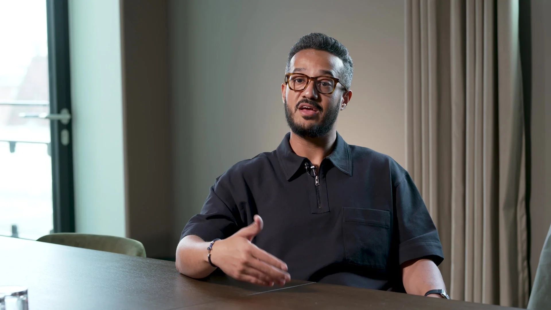 A participant in interview