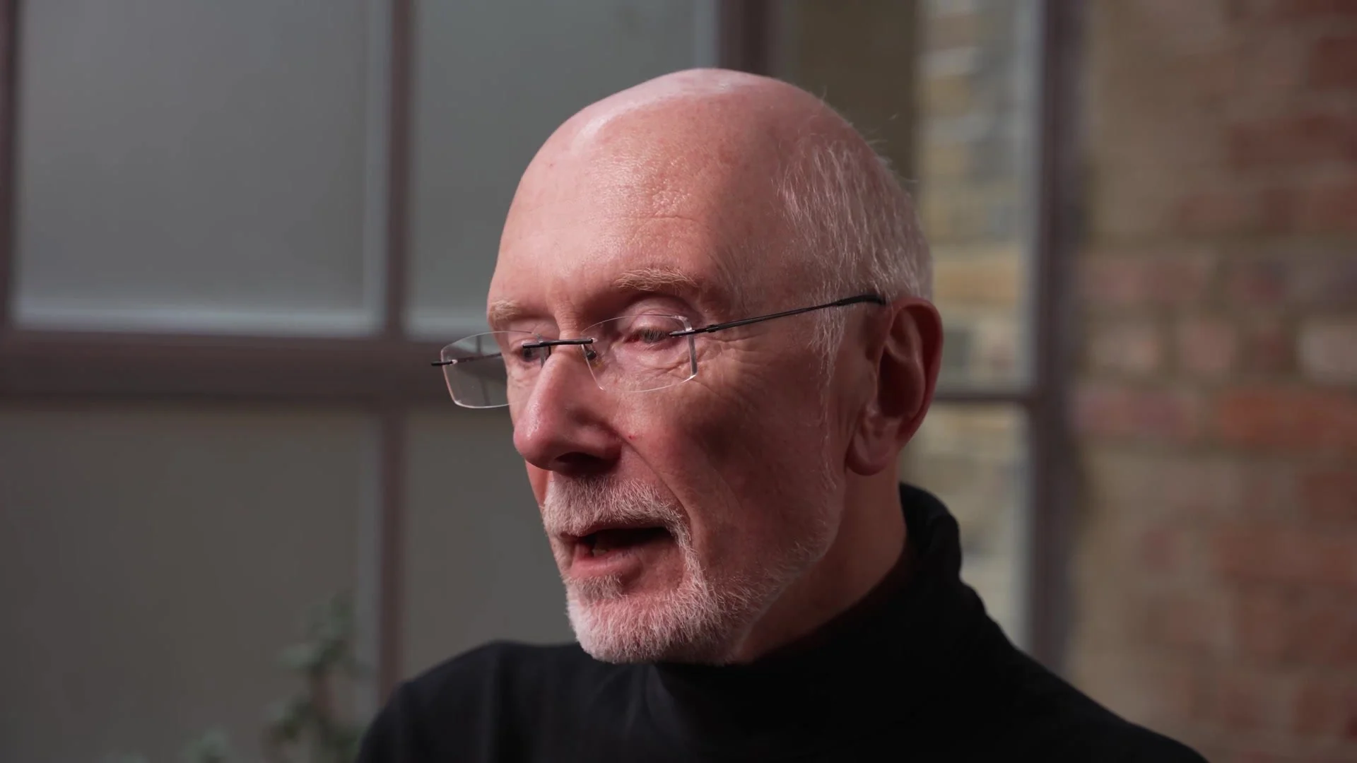 Writer Bill Broady in interview