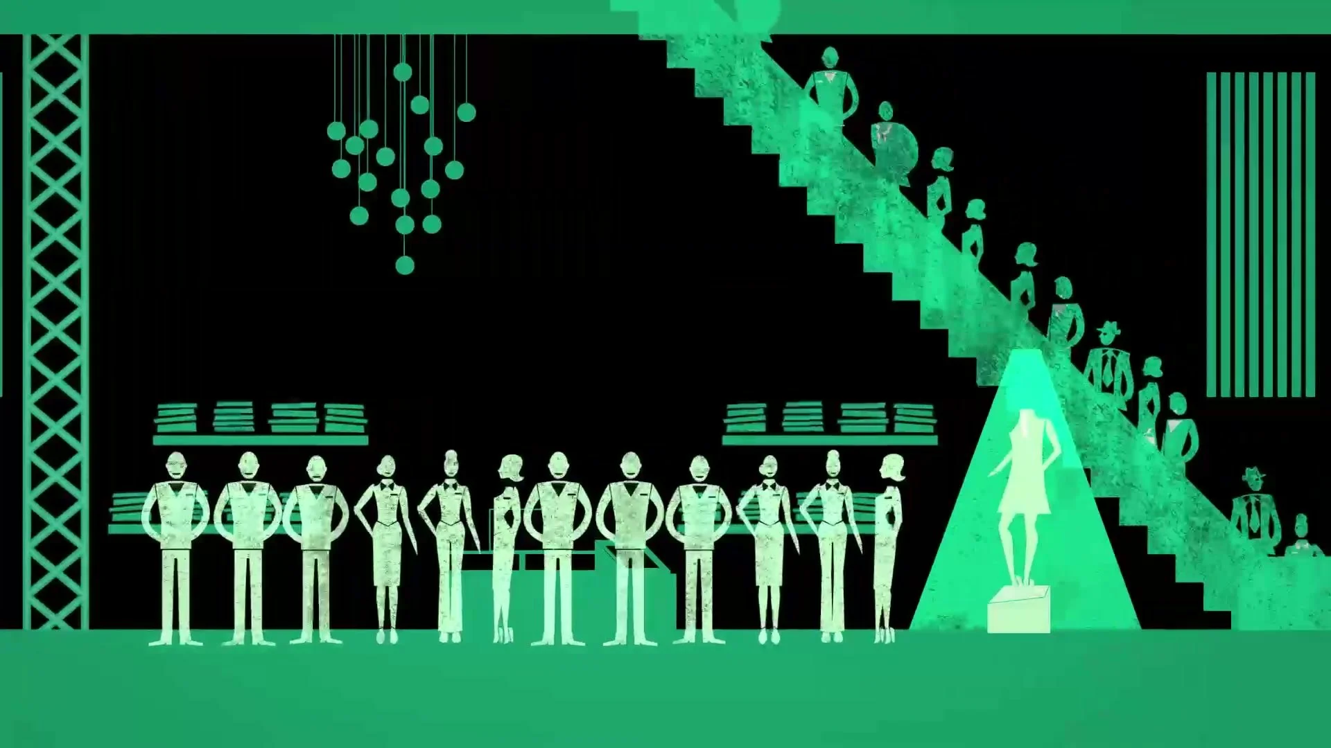 Recruit, develop and retain: Selfridges animation