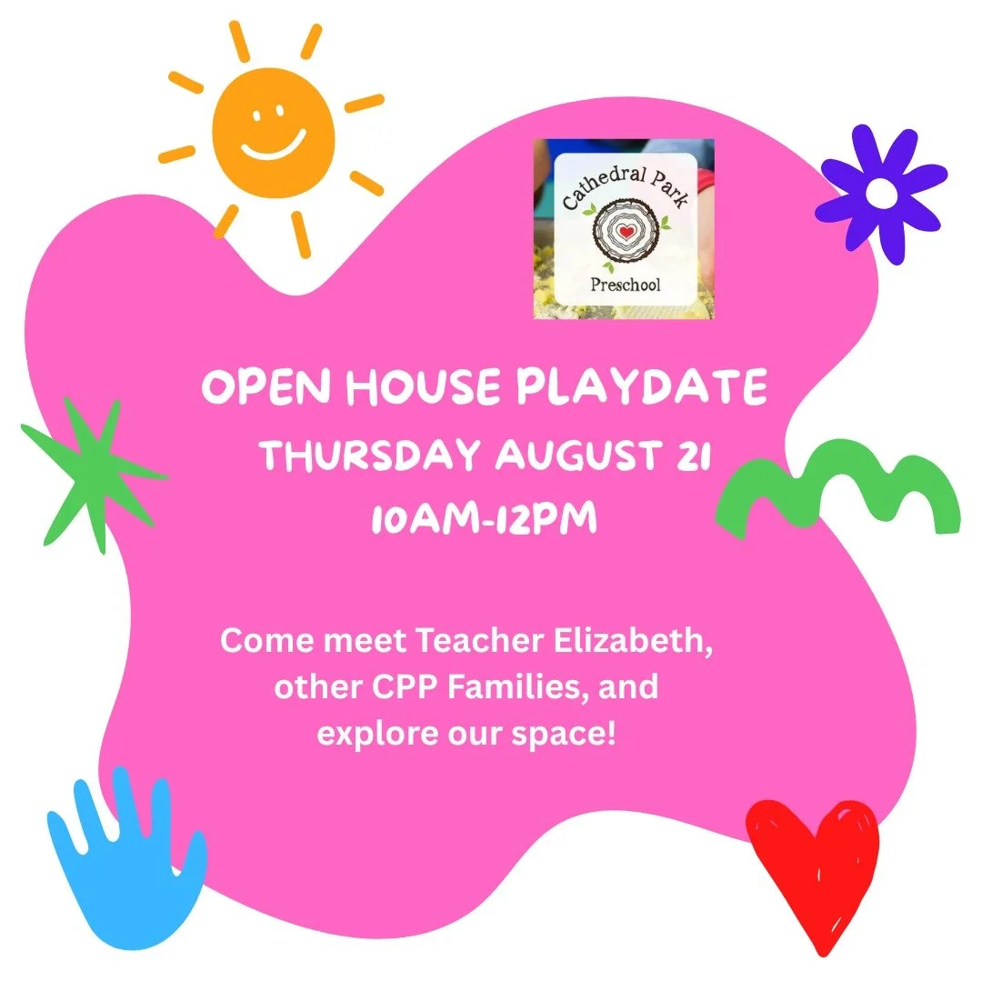 It's PLAYTIME!!

Join us Thursday, August 21st at 10am for a FREE morning of fun! Connect with other neighborhood families, explore our play space filled with exciting toys and sensory bins, and meet our wonderful teacher. Perfect for ages 2 and up!
