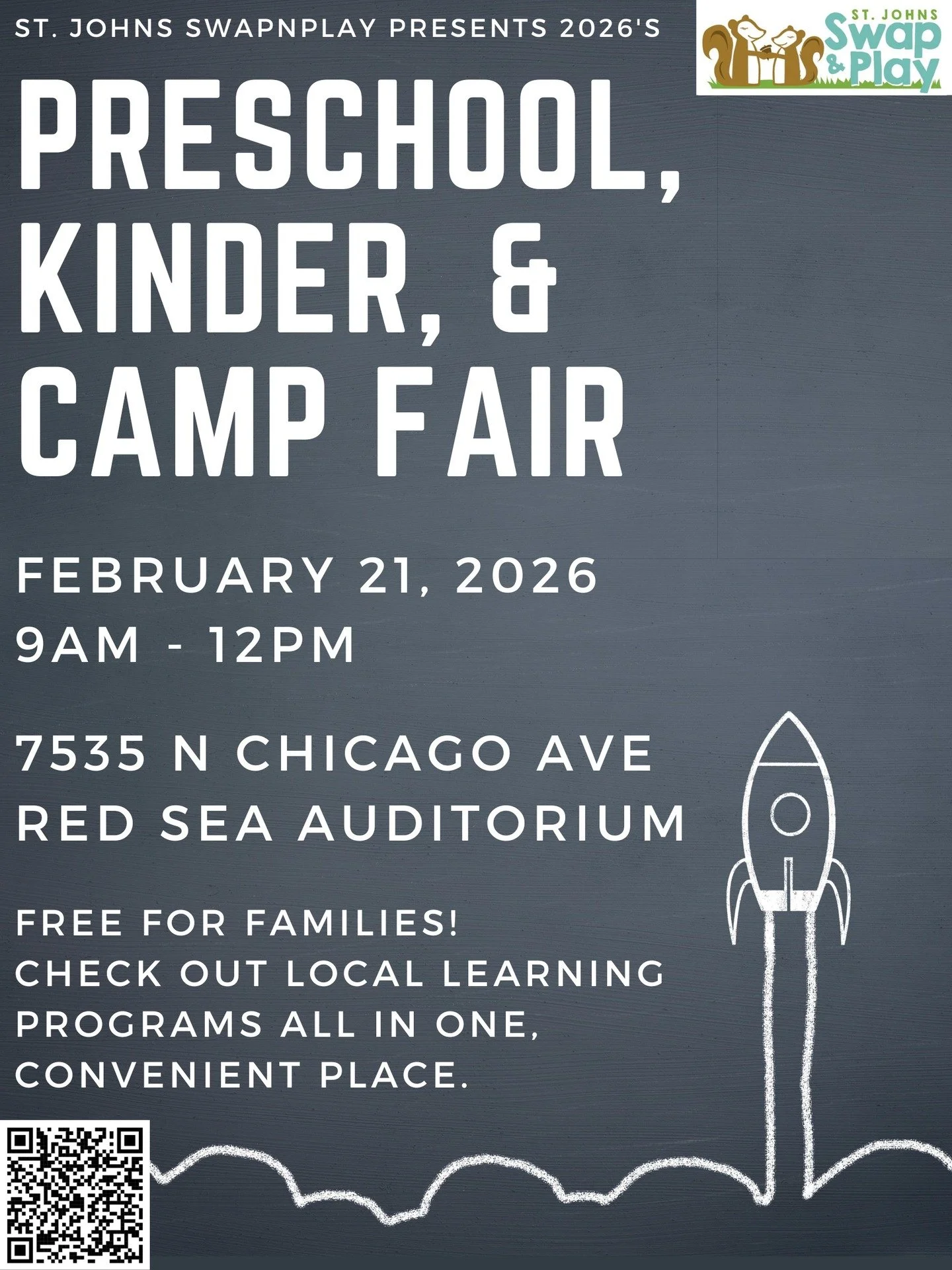 Come visit us at this year&rsquo;s Preschool Fair at @stjohnsswapnplay! We're looking forward to seeing you!

#preschoolkindercampfair2026 #preschoolfair #preschool #educationmatters #portlandpreschools