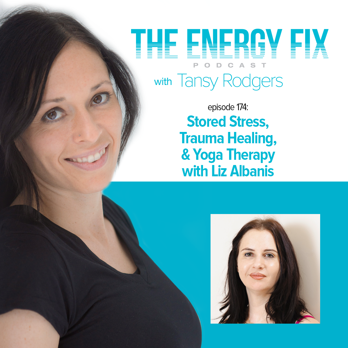 Ep. #174: Stored Stress, Trauma Healing, &amp; Yoga Therapy with Liz Albanis