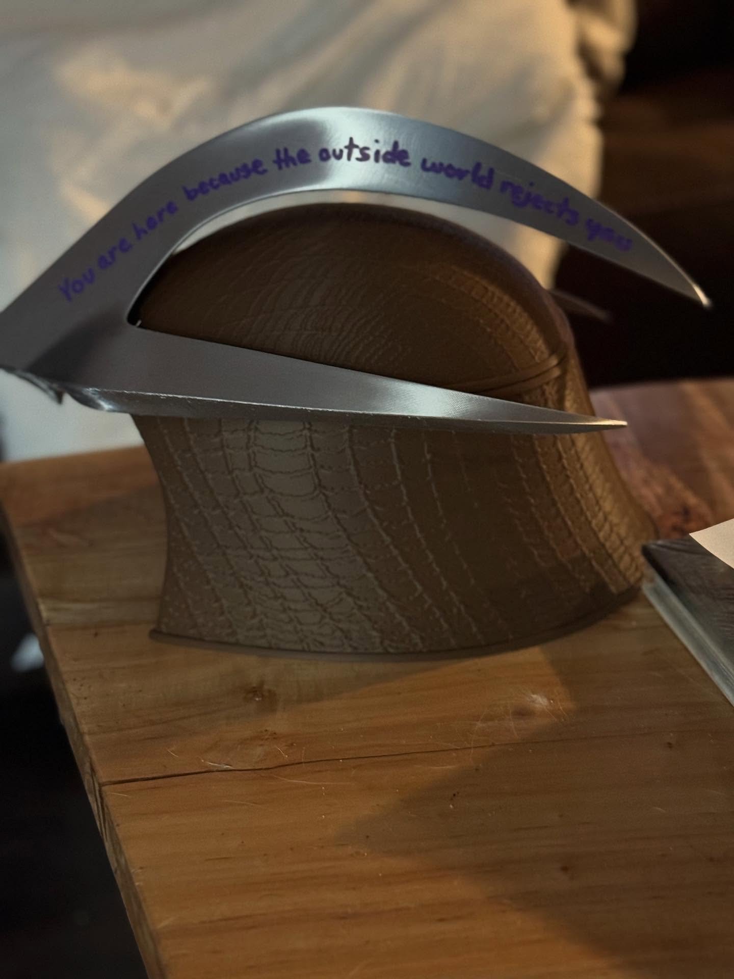 You are here because the outside world rejects you&hellip;.also&hellip;Five minutes&hellip;that&rsquo;s how long I&rsquo;ve been home for and already got glue on my damn fingers&hellip;.