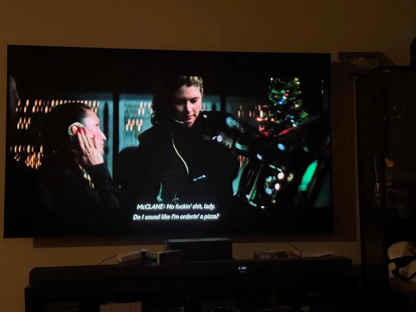 &lsquo;Twas the night before Christmas, and all through the house, not a creature was stirring, except... the four assholes coming in the rear in standard two-by-two cover formation.