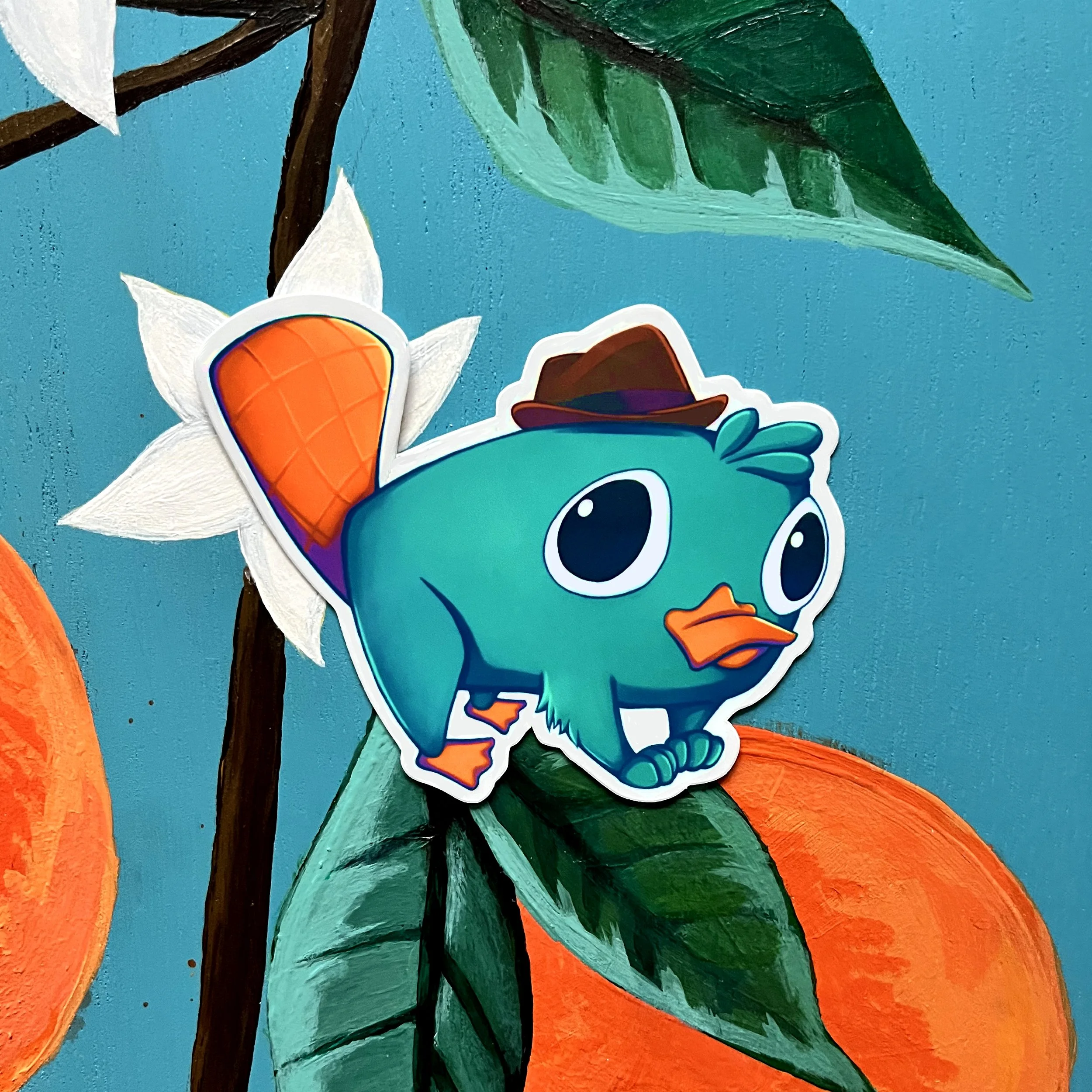 Perry the Platypus Sticker