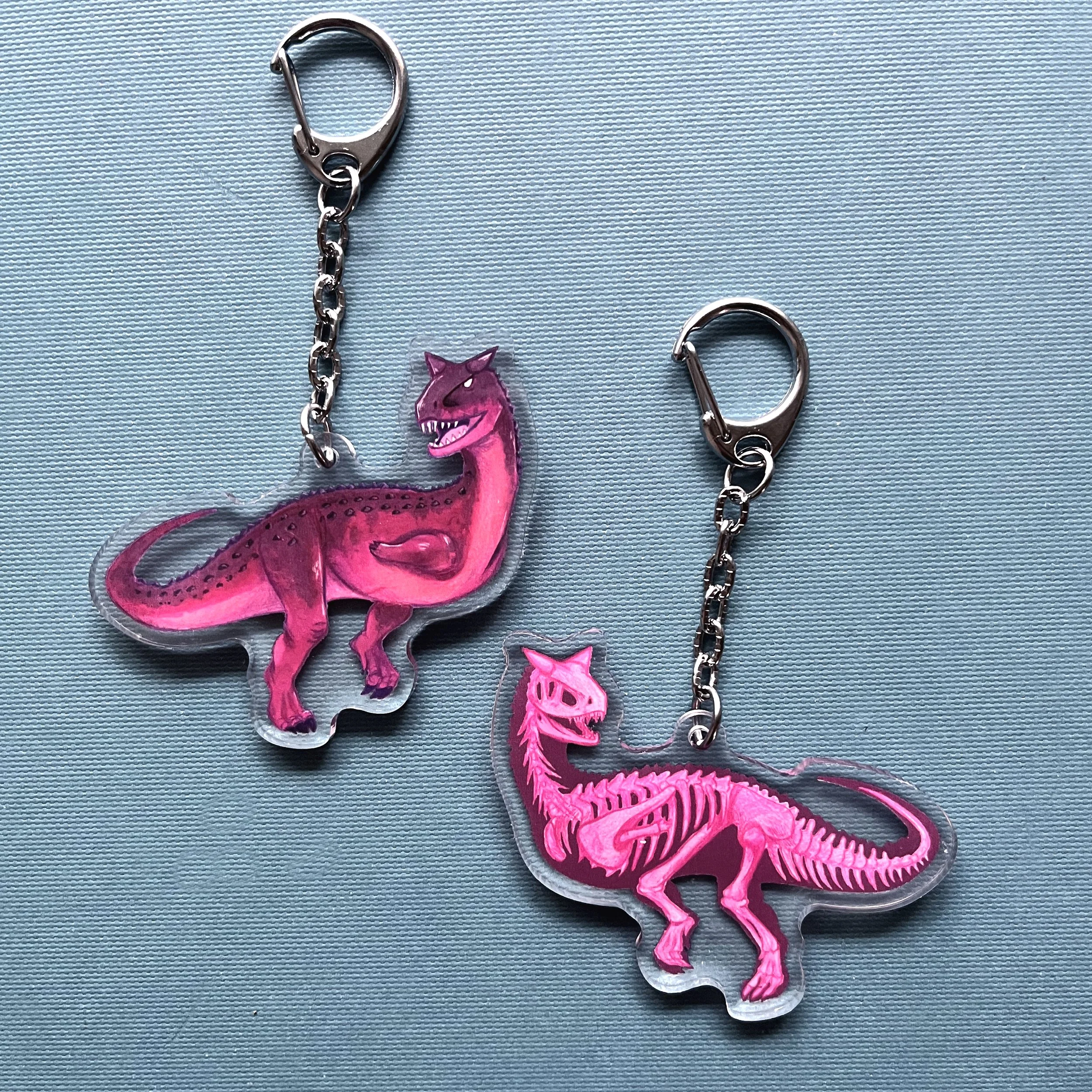 Carnotaurus Acrylic Keychain