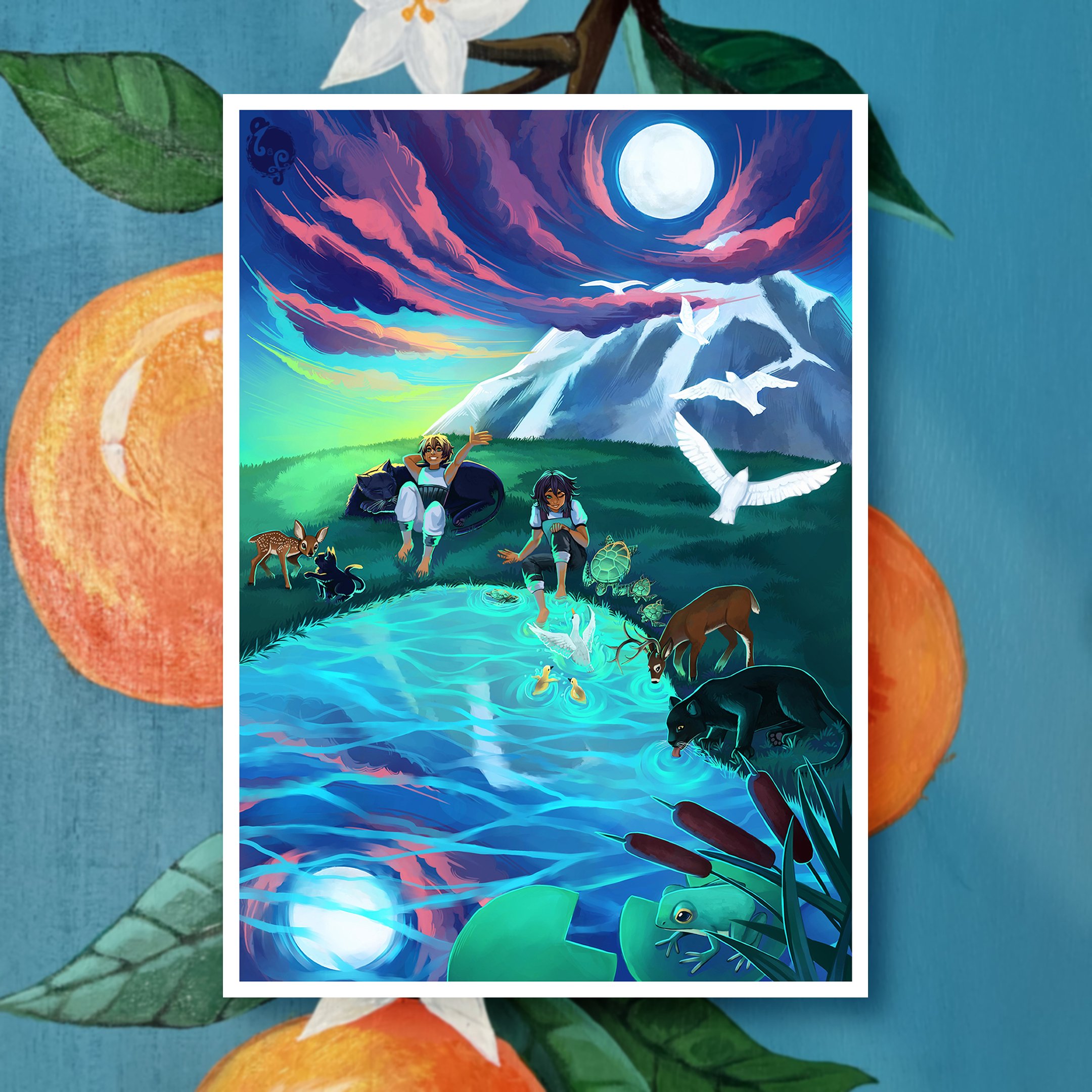 'Joy Eternally' Art Print