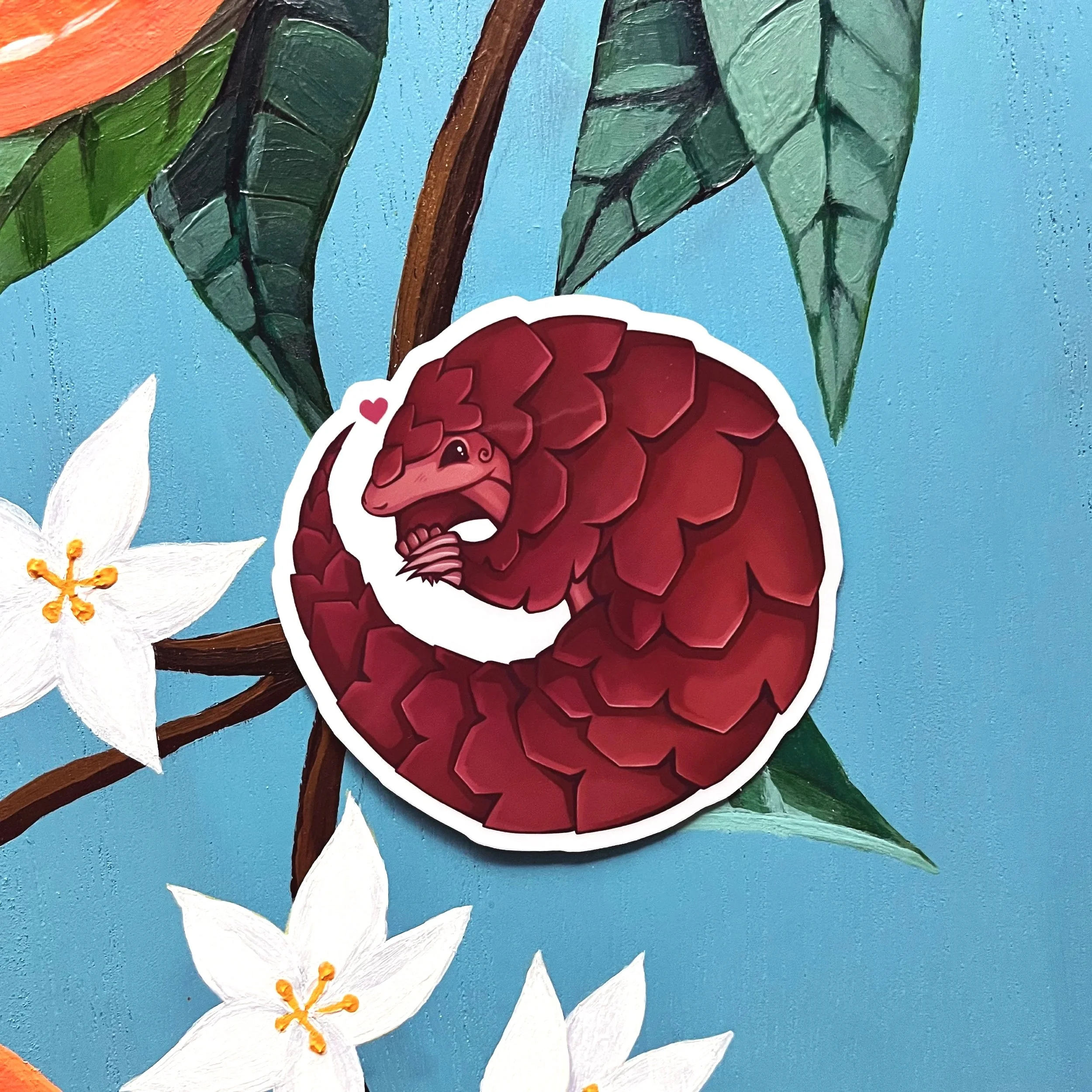 Panko the Pangolin Sticker