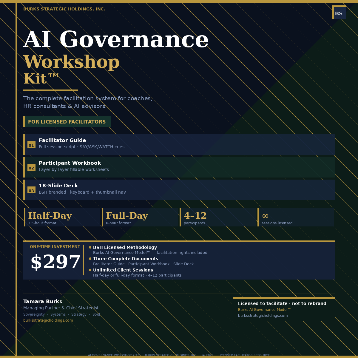 The AI Governance Workshop Kit™