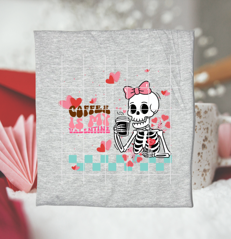 Coffee Is My Valentine Tee/ Crew