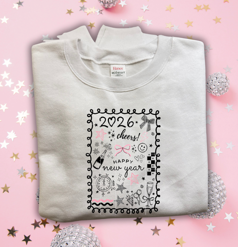 New Year 2026 Tee/ Crew