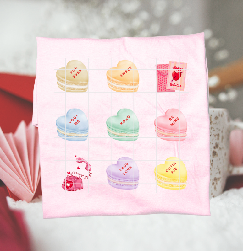 Cookie Heart Convo Tee/ Crew