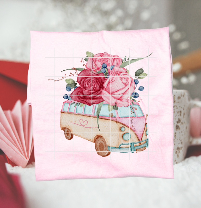 Vintage Bloom Tee/ Crew