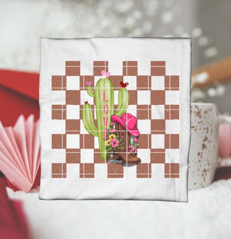 Cactus Boot Love Tee/ Crew