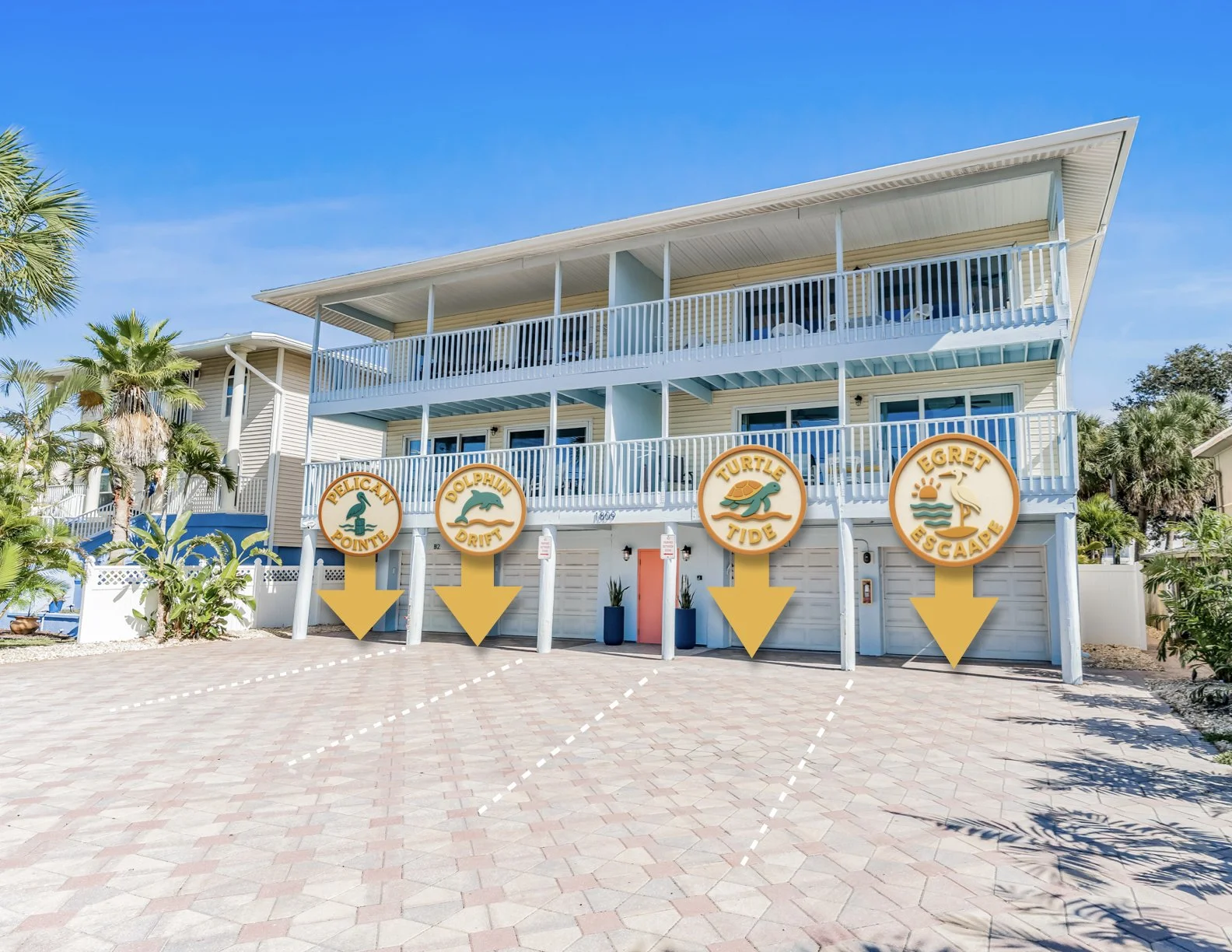 Plenty of onsite free parking at Condo Del Mar