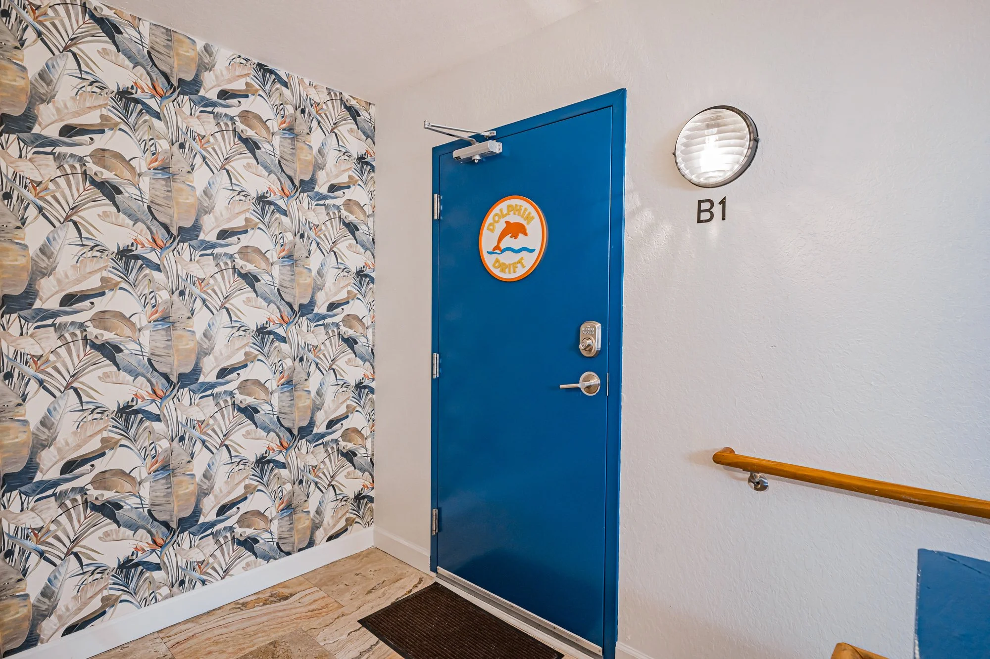 Dolphin drift front door.