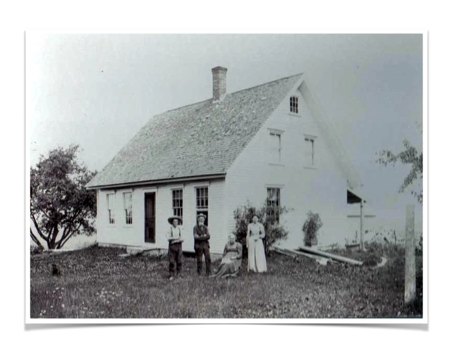The Whitney Farm, probably between 1890 and 1910