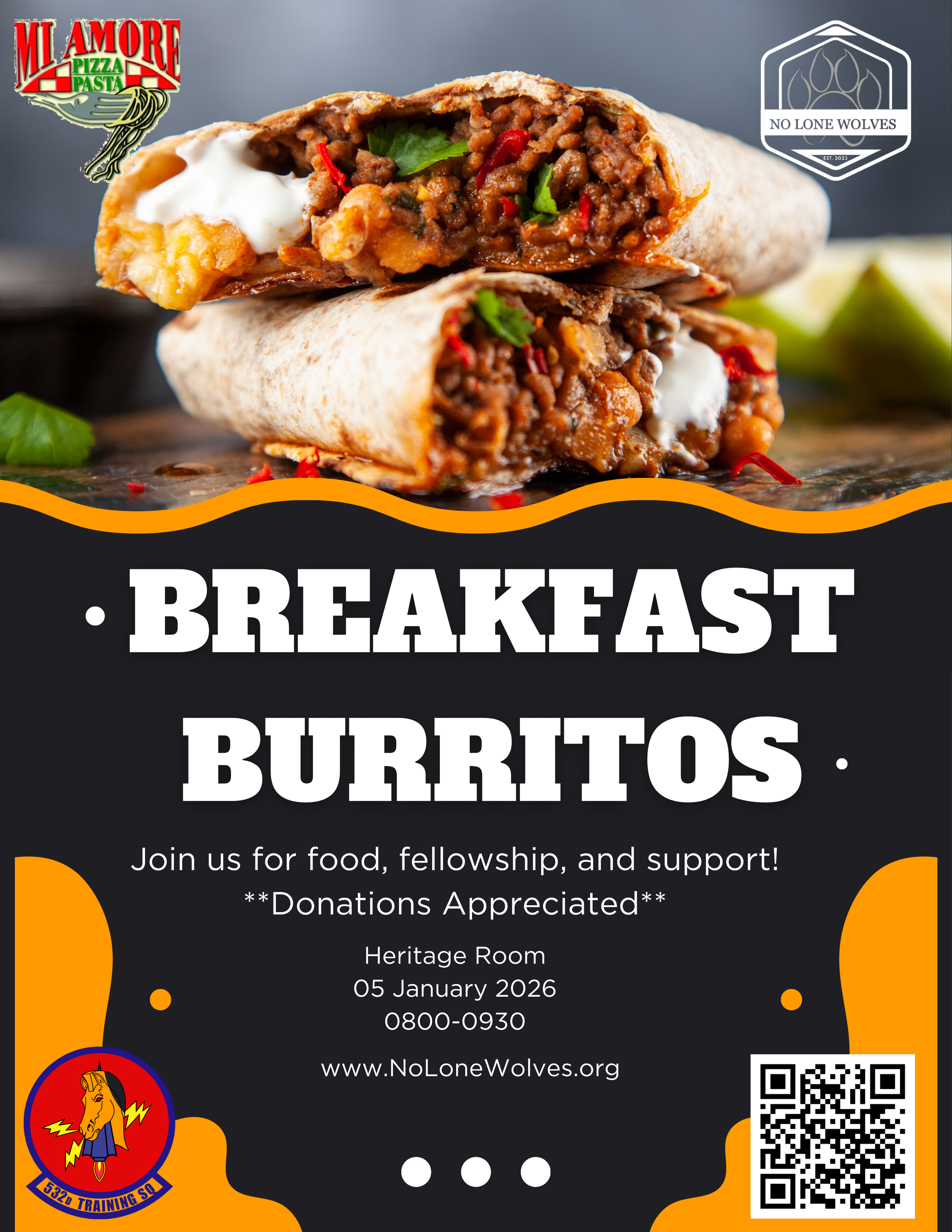 Breakfast Burrito Sale 