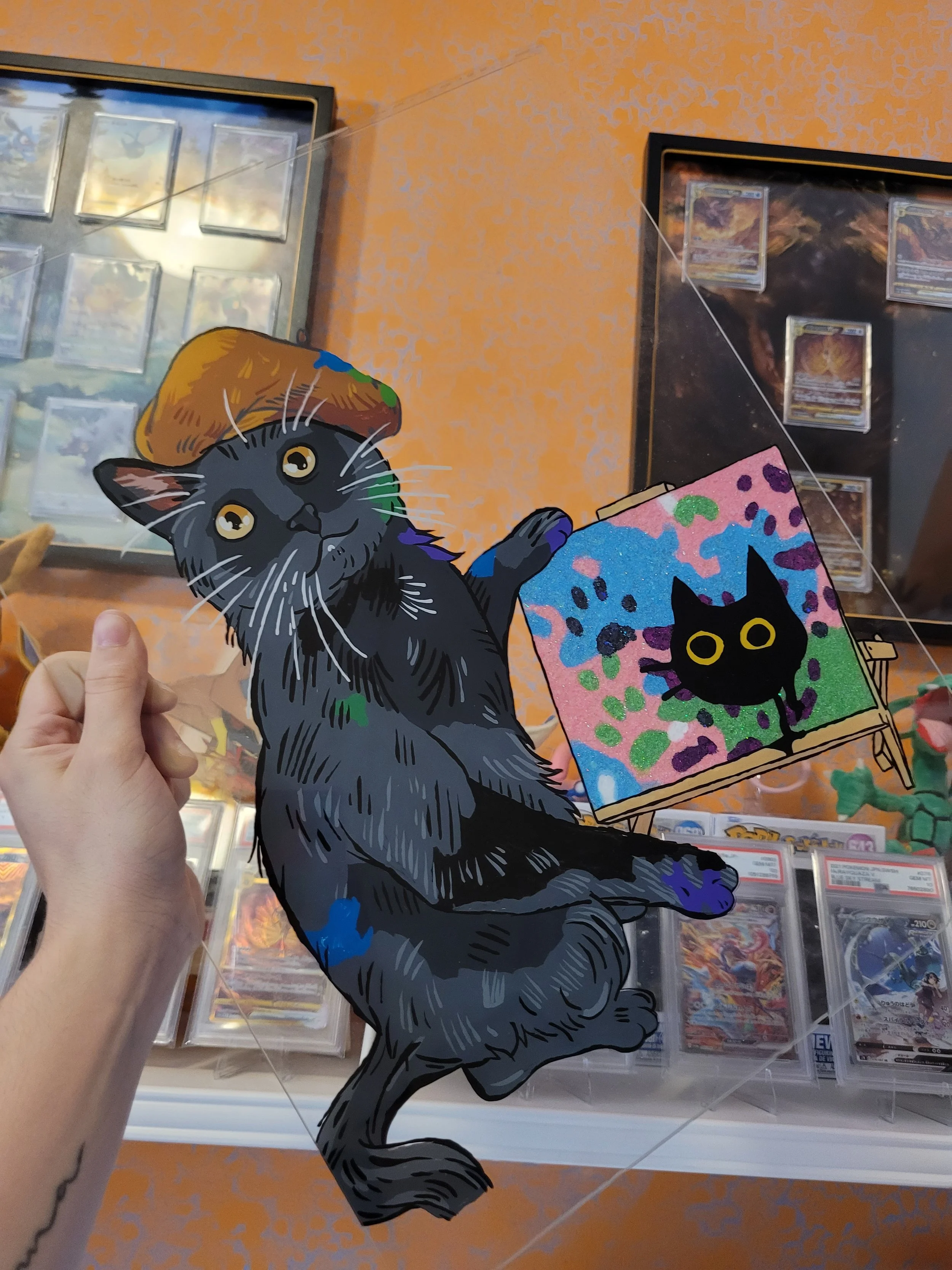 Artist Cat