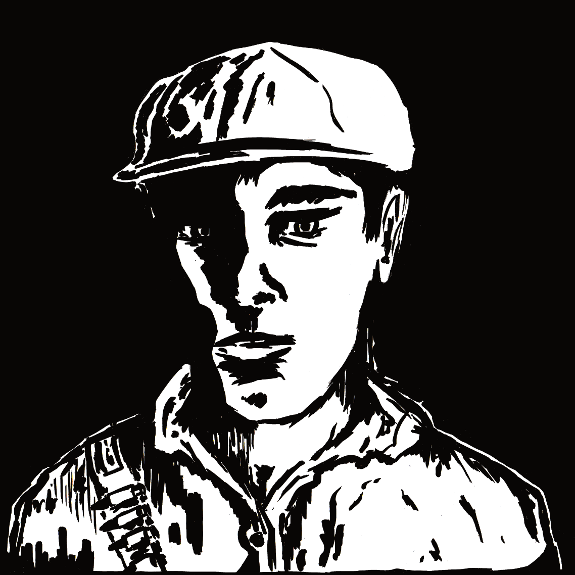 A Citizen Saboteur emerges from the shadows, ready to sabotage the enemy.