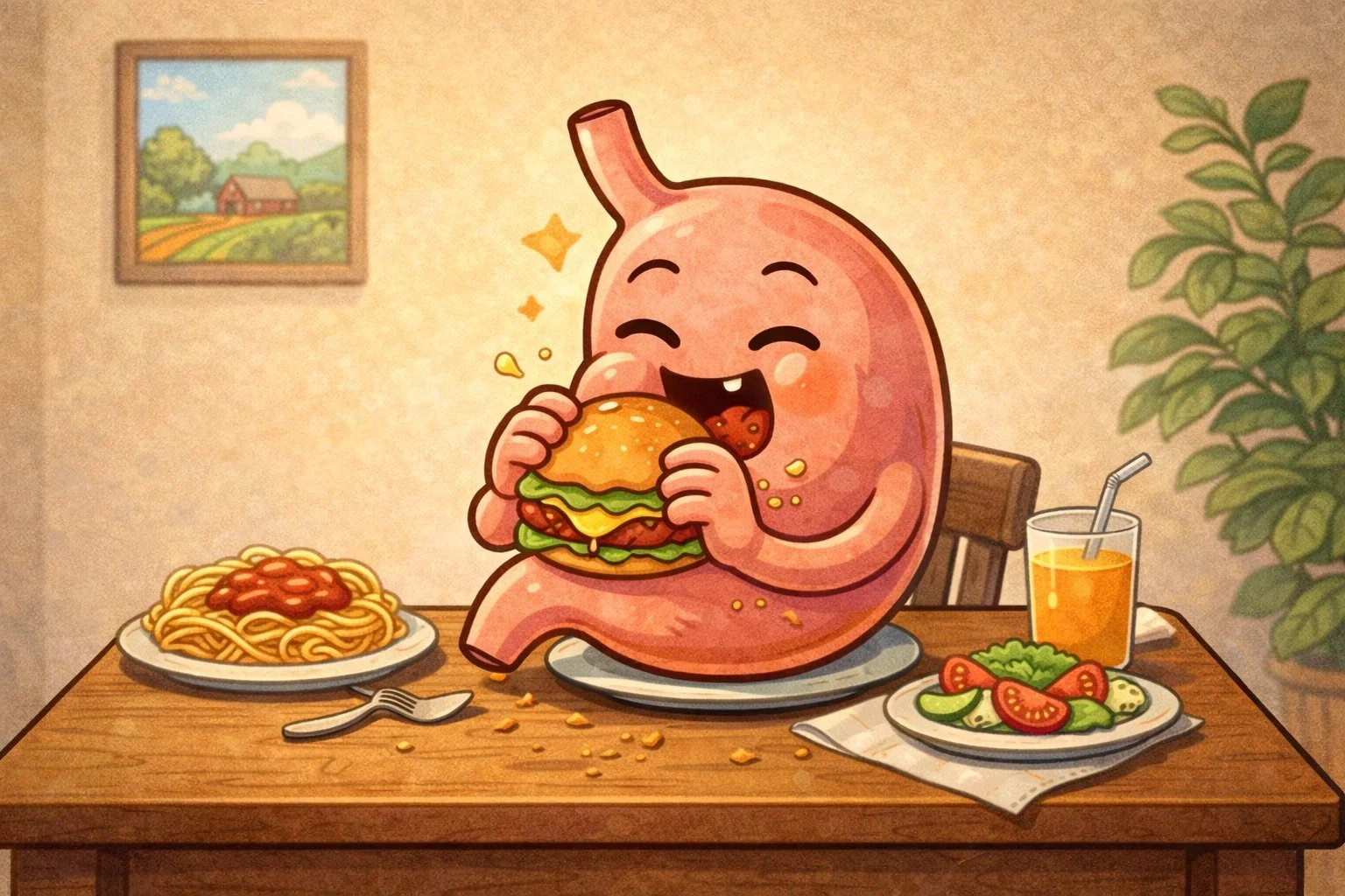 Stomach Station: Where All the Snacks Go to Party