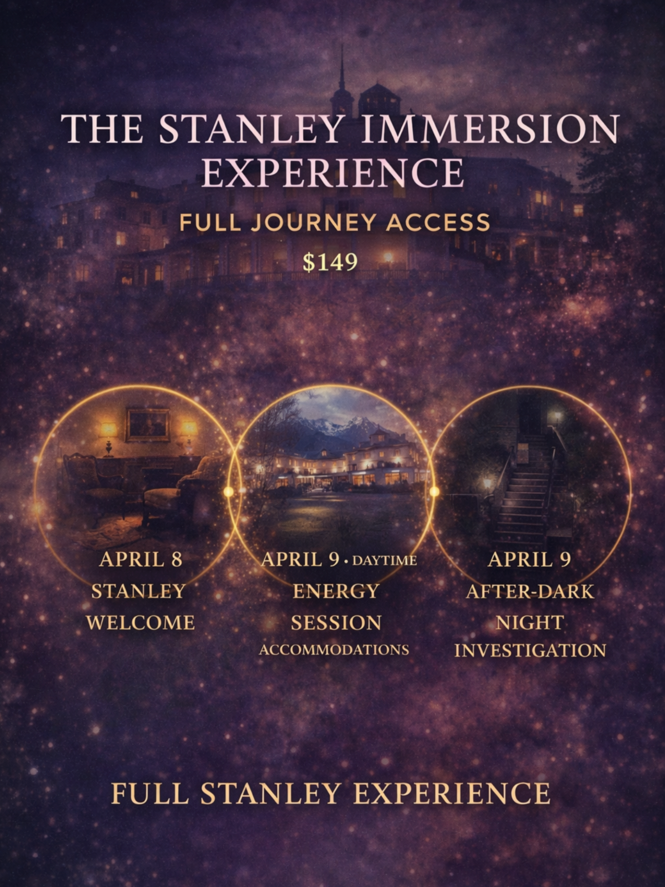 The Stanley Immersion Experience - Full Journey Access