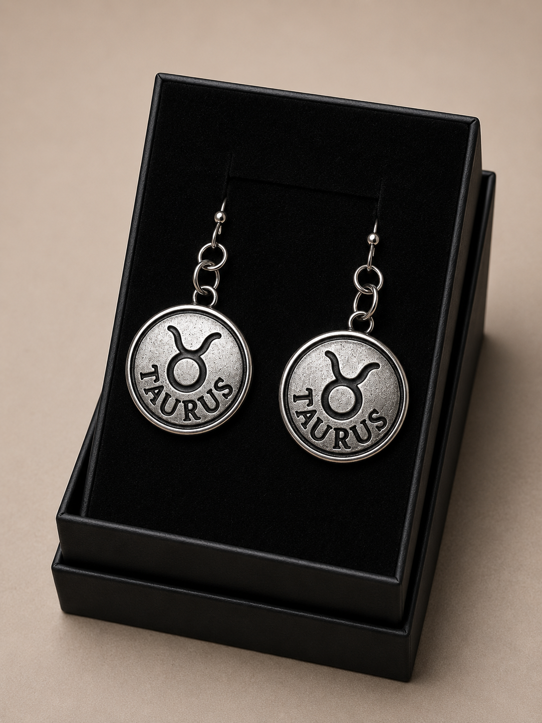 Taurus Zodiac Sign Earrings