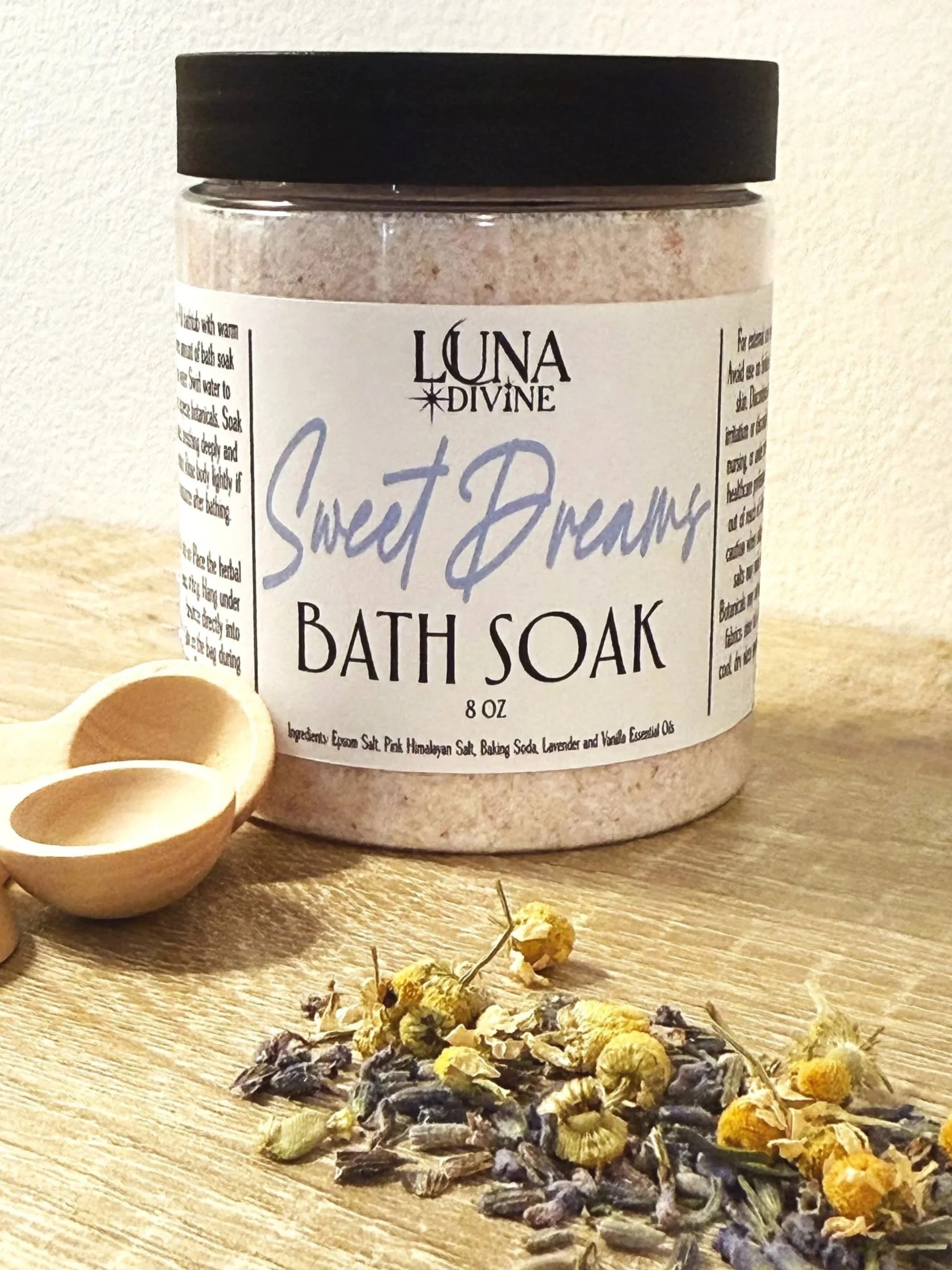 Sweet Dreams Bath Soak — 8oz | Relax, Unwind & Drift Into Restful Sleep