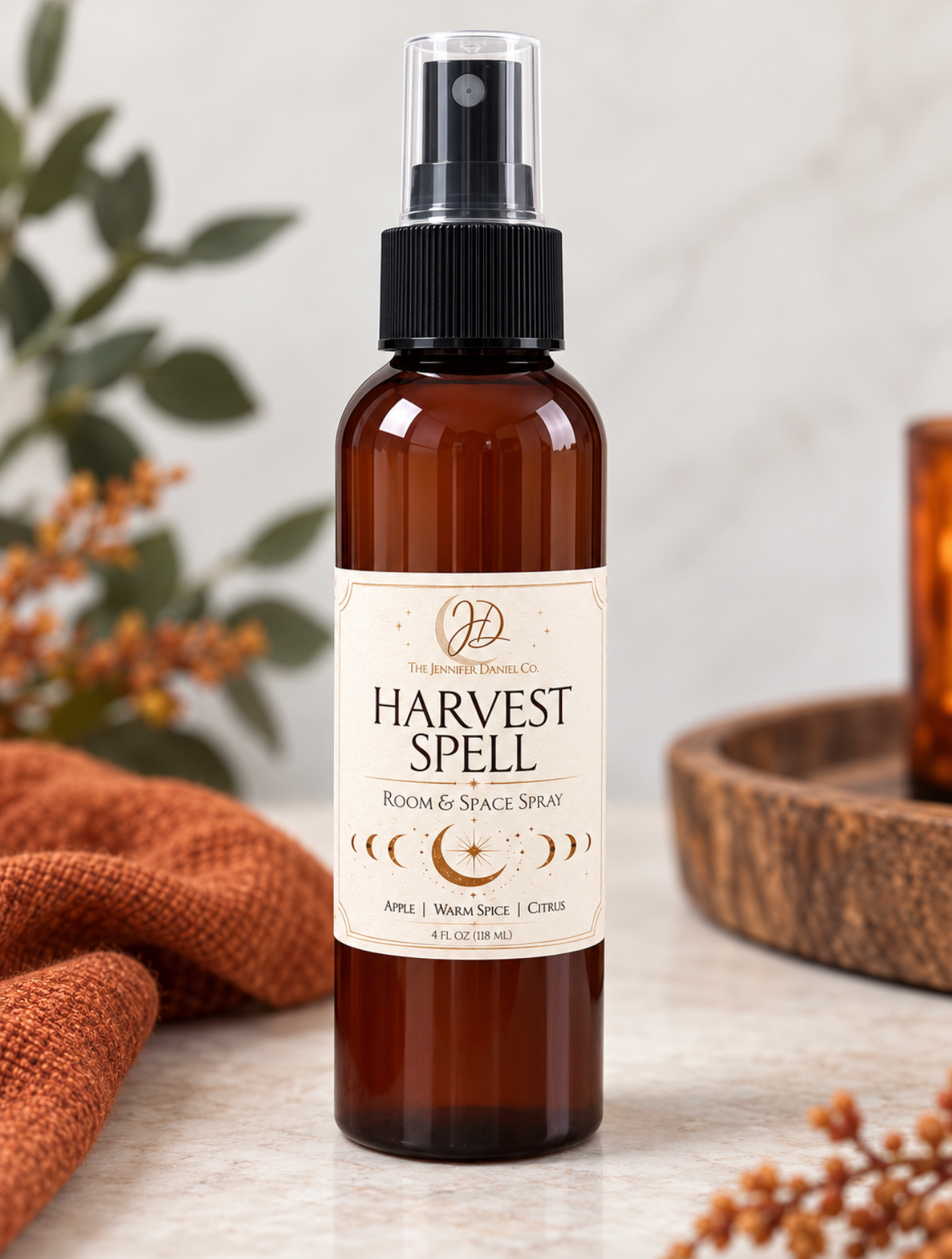 Harvest Spell Room Spray — 4oz | Scent of Autumn with a Little Magic Mixed In
