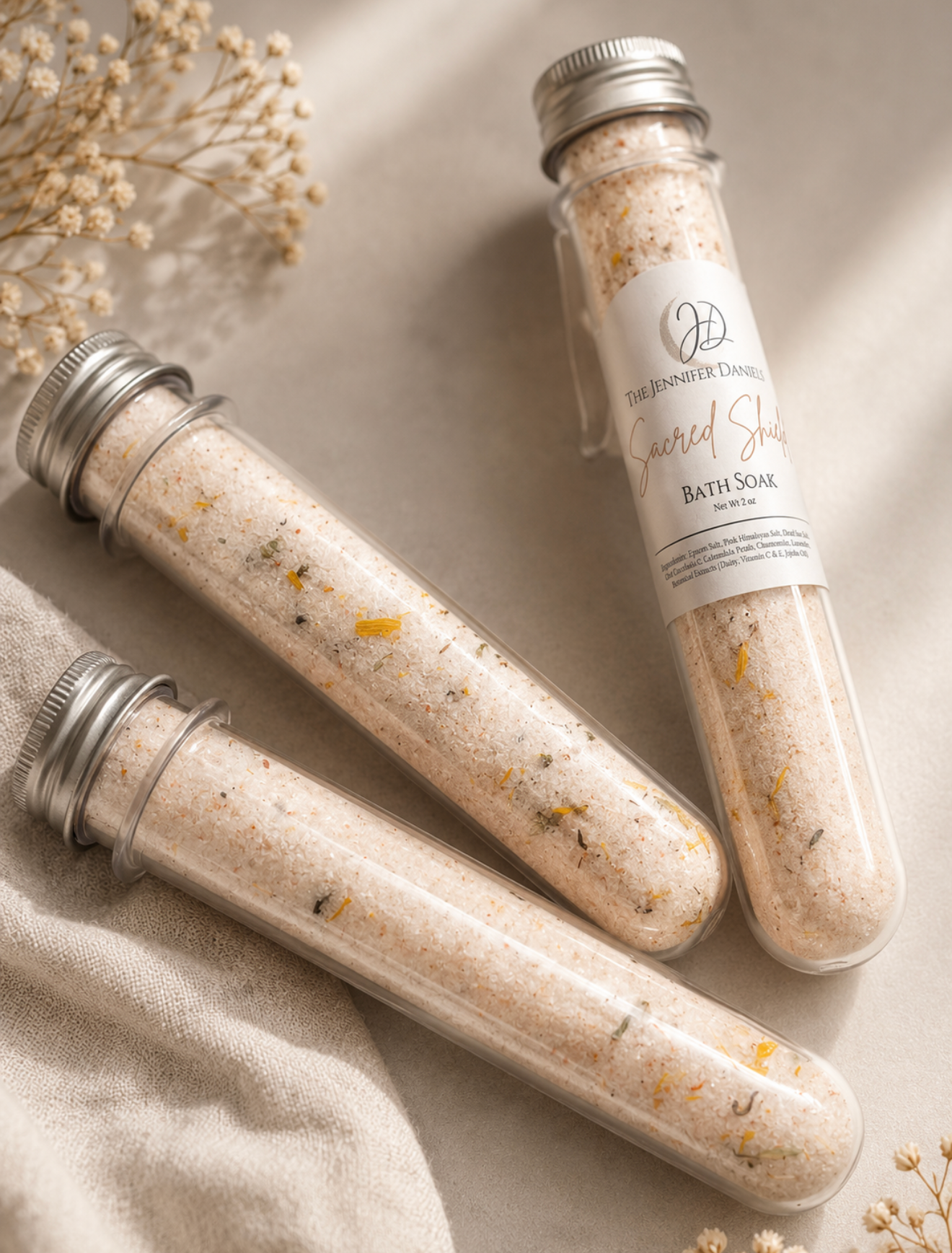 Sacred Shield Bath Soak – 2 oz Tube | Protection, Grounding & Energetic Balance