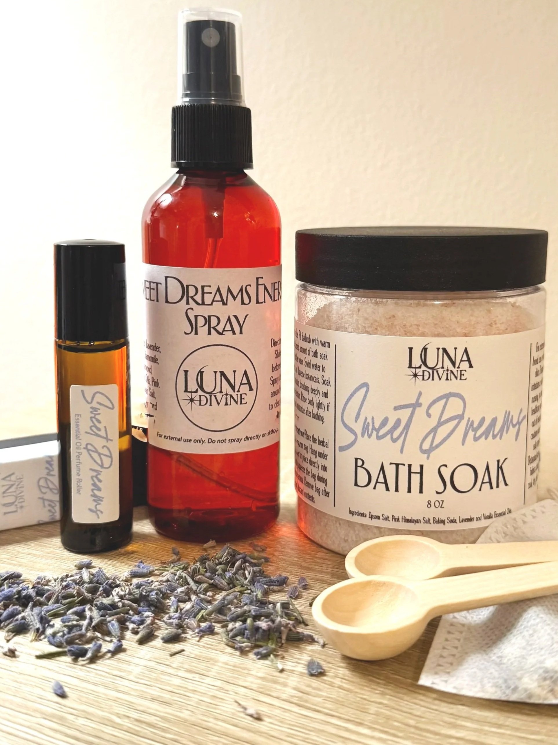 Sweet Dreams Bundle — A Complete Nighttime Ritual for Rest & Relaxation