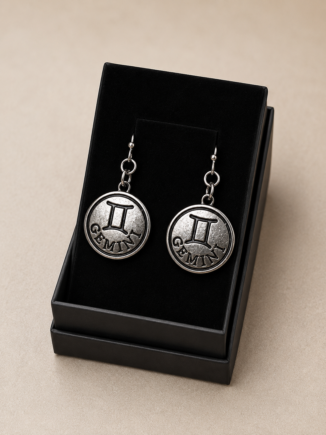 Gemini Zodiac Sign Earrings