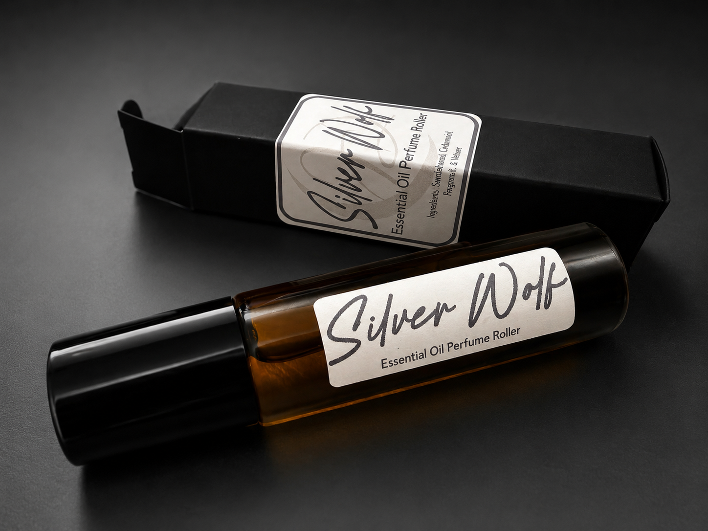 Silver Wolf Perfume Oil Roll-On — Bold, Grounded & Wildly Refined