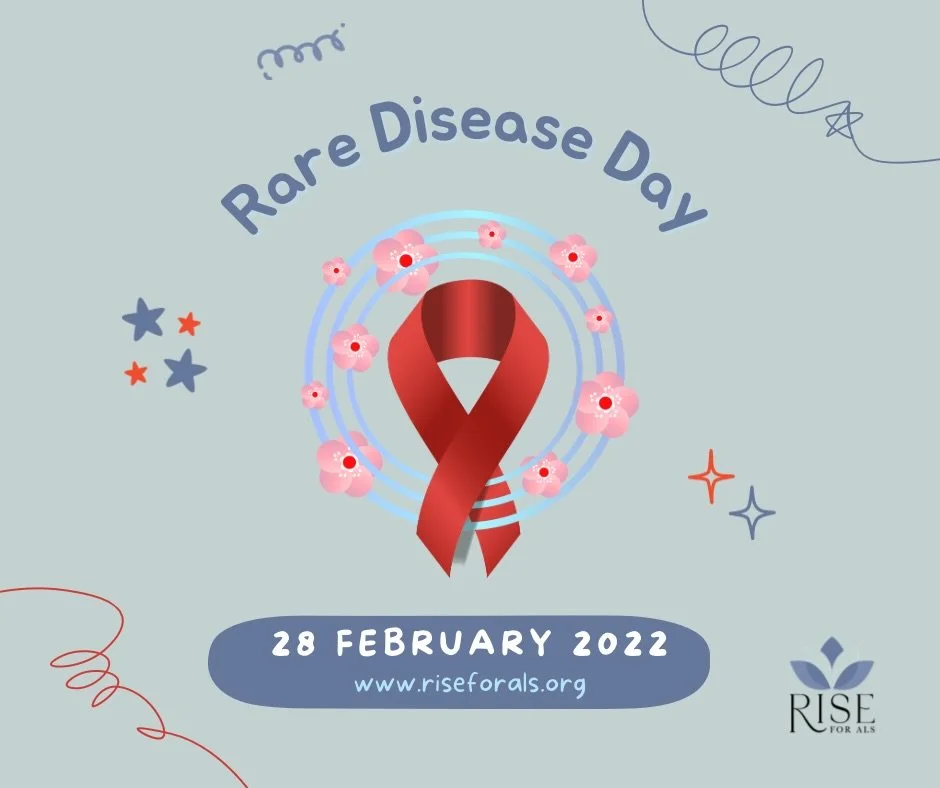 On #RareDiseaseDay, I&rsquo;m thinking about the word rare.

ALS is rare. Brutally rare. Around 30,000&ndash;32,000 Americans are living with it at any given time. In a country of 342 million, that&rsquo;s less than 0.01%. We are statistically tiny c