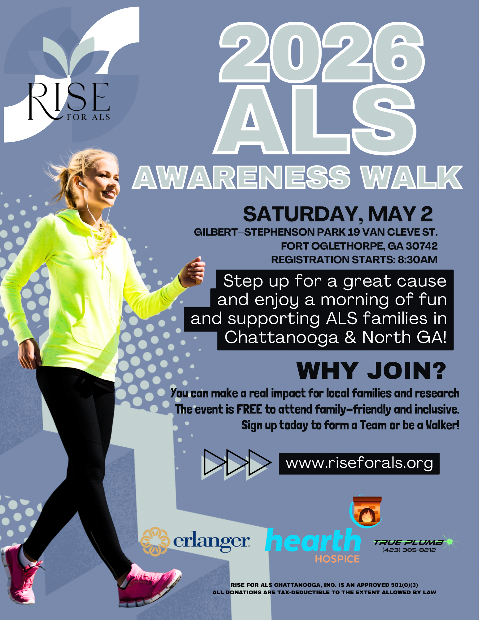 2026 ALS Awareness Walk Saturday May 2 Chattanooga TN