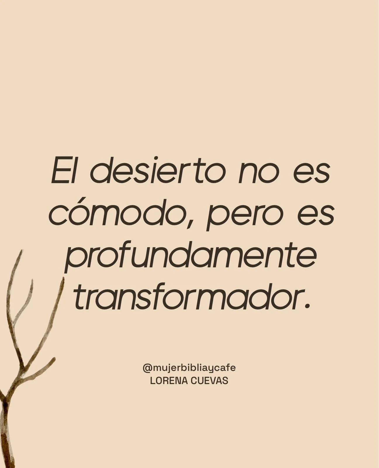 El Desierto Transforma