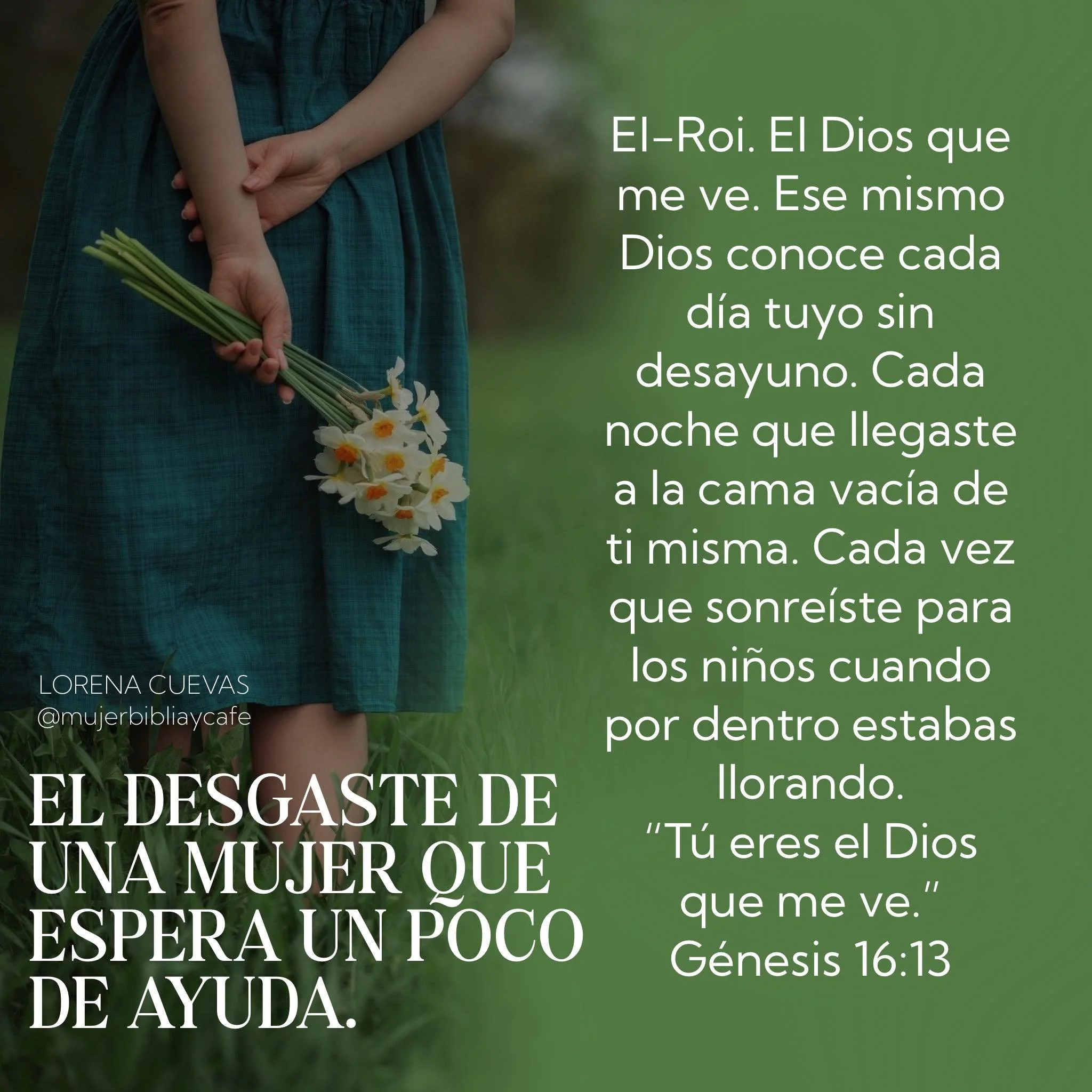 El Desgaste de la Mujer que Espera Solo un poco de ayuda. 