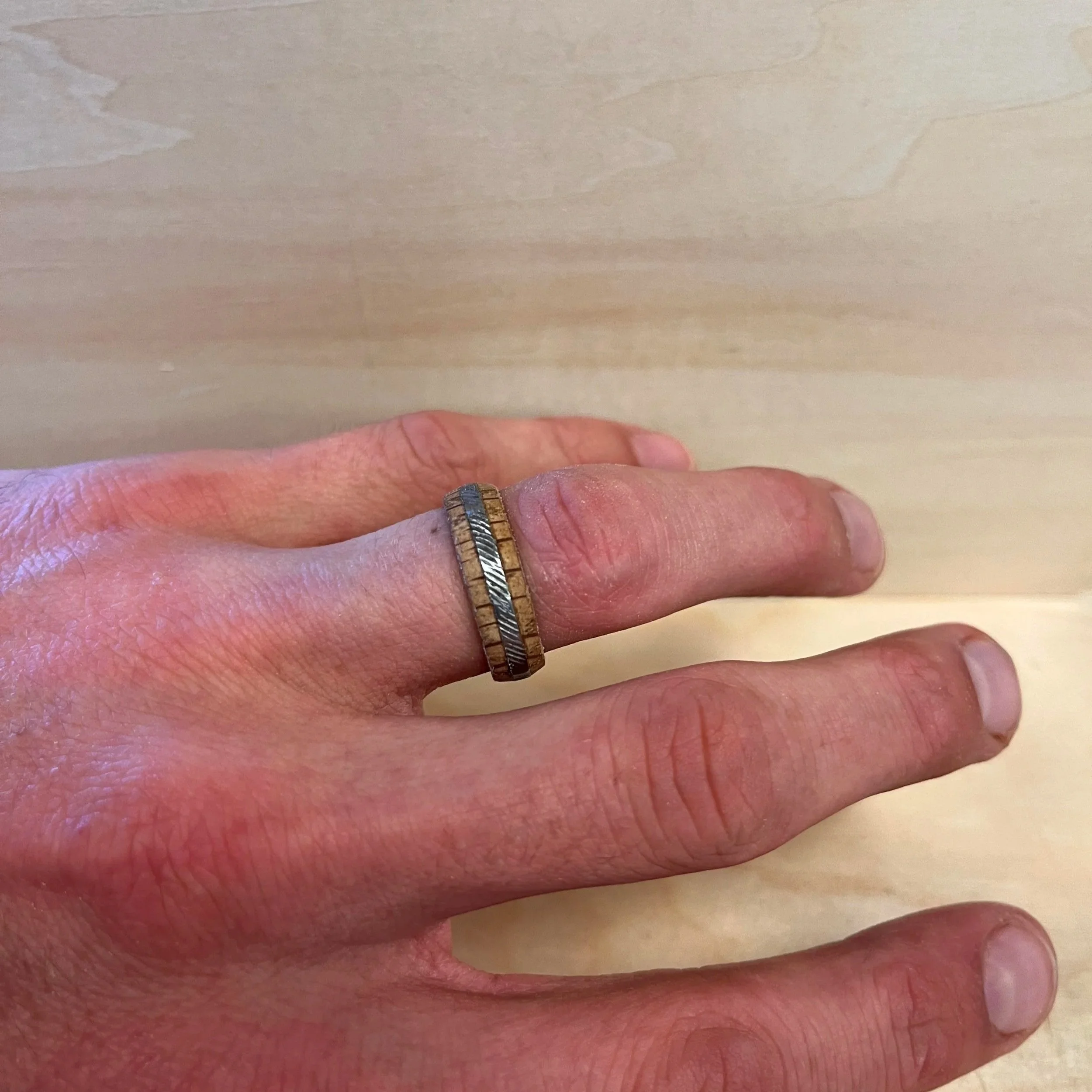 Wood and Wire Ring