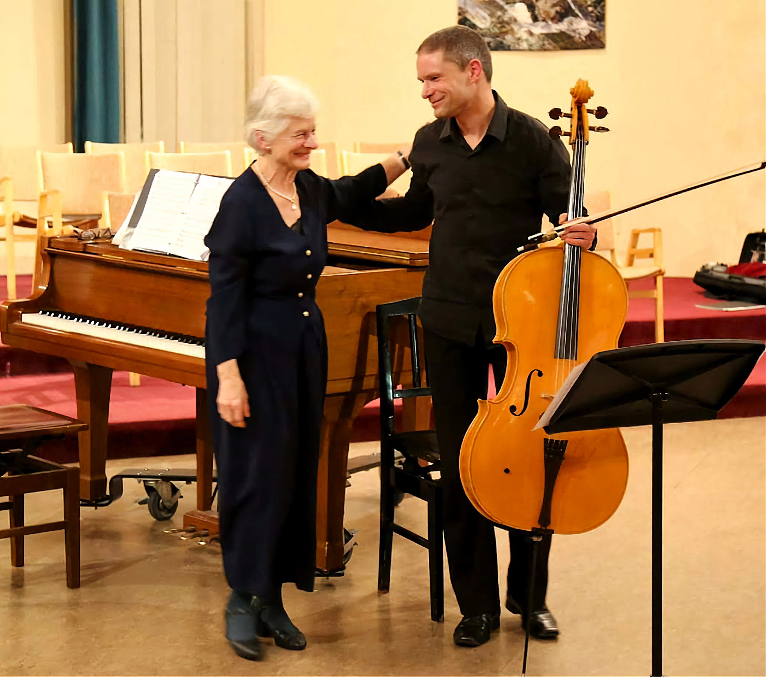 Alena and Martin in recital
