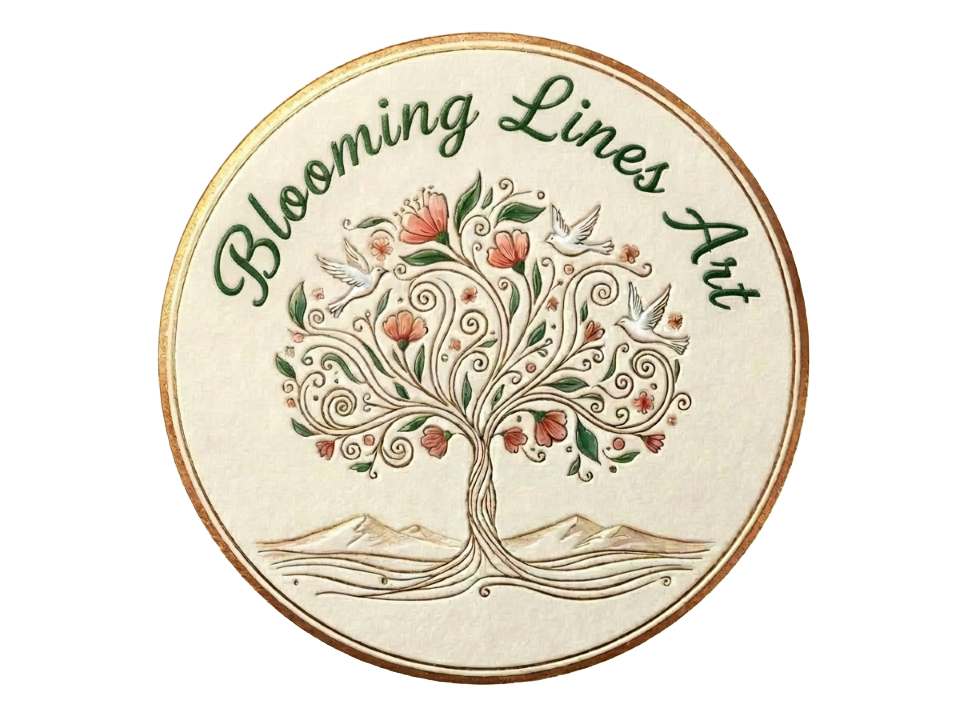 Blooming Lines Art