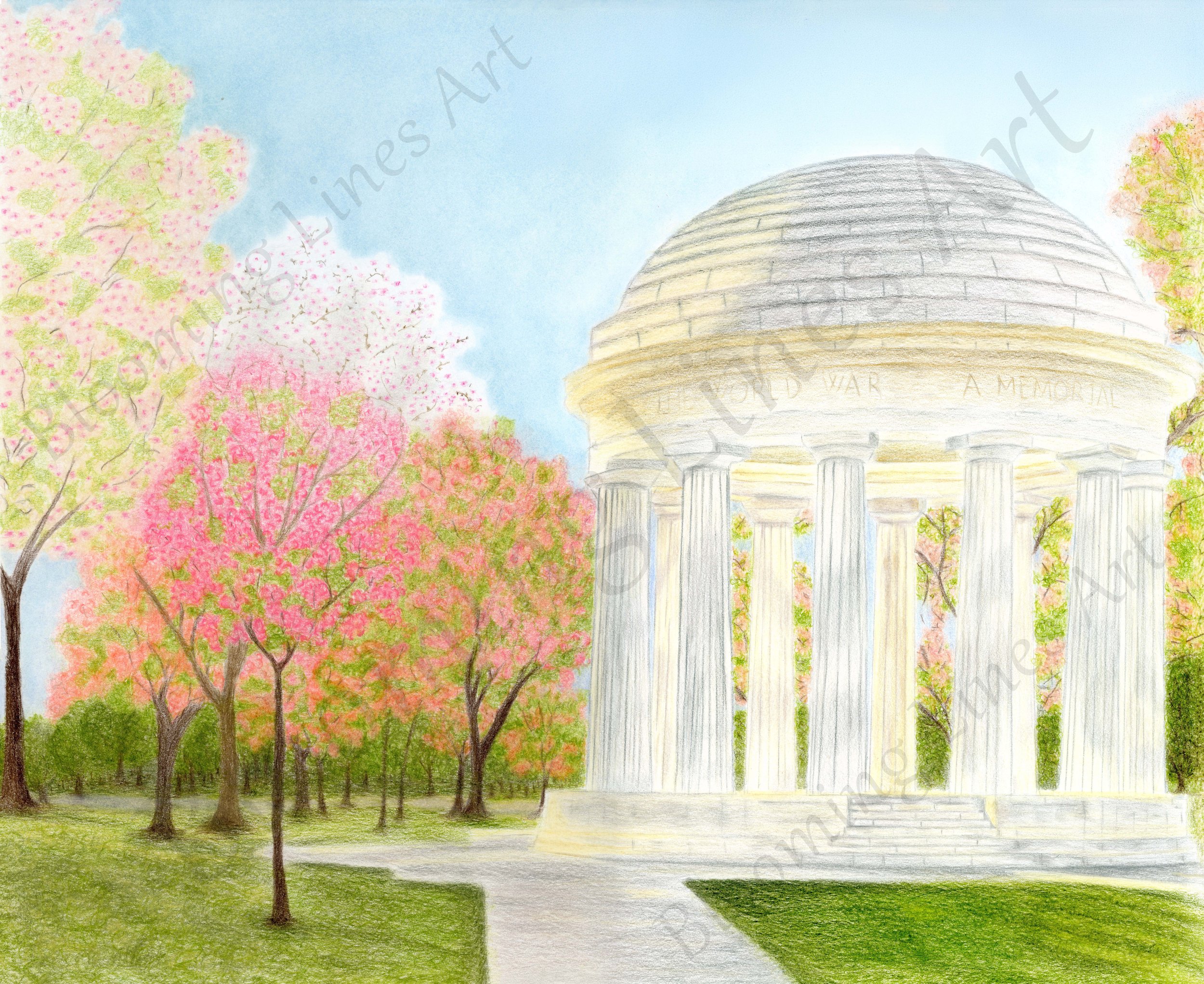 Spring at the War Memorial