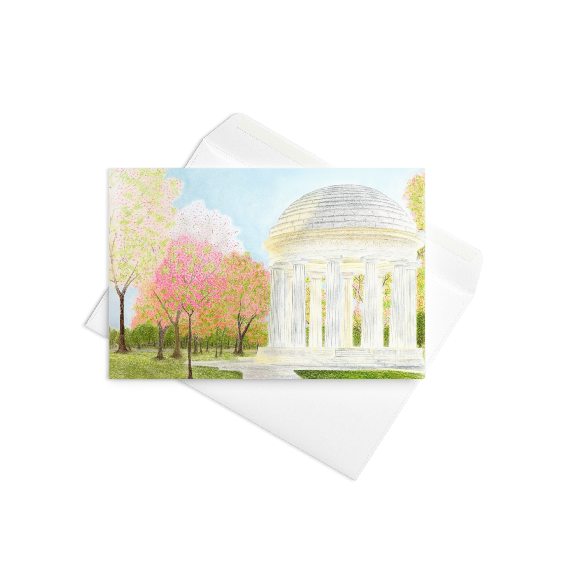 Cherry Blossoms at the D.C. War Memorial